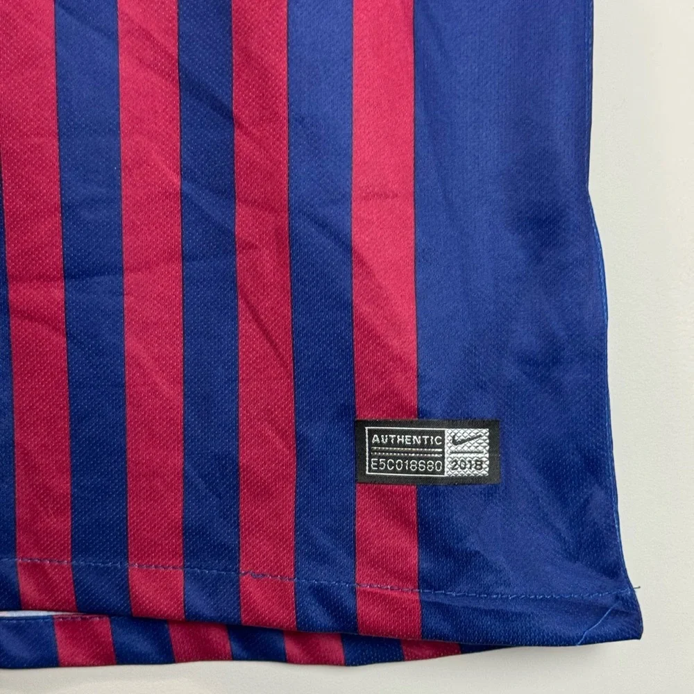 Nike FC Barcelona 2018/19 Home Jersey - Authentic Dri-Fit - Size Small
